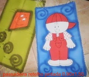 TAPETE BEIRA DE CAMA INFANTIL 1,50X90 CM